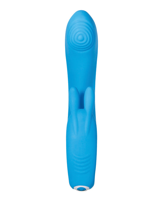Evolved Evolved Sea Breeze Bunny Rechargeable Dual Stim - Blue