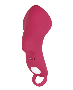 Evolved Evolved Frisky Finger Rechargeable Bullet - Burgundy - Image 4