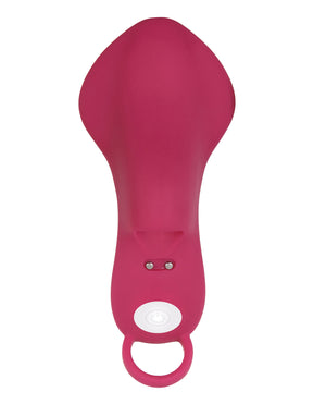 Evolved Evolved Frisky Finger Rechargeable Bullet - Burgundy - Image 5