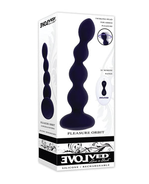 Evolved Evolved Pleasure Orbit Remote Controlled Anal Vibe - Purple