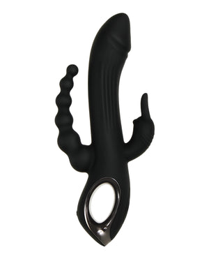 Evolved Evolved Trifecta Triple Stim Rechargeable - Black - Image 4