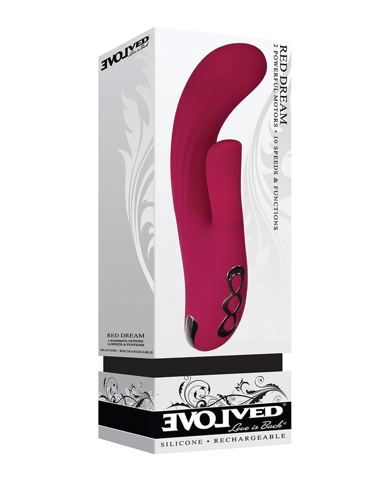 Evolved Evolved Red Dream Dual Stim - Burgundy