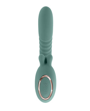 Evolved Evolved Thrust into Ecstasy Thrusting Rabbit Vibrator - Mint - Image 3