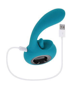 Evolved Evolved How Many Licks G-Spot Vibrator - Teal - Image 5