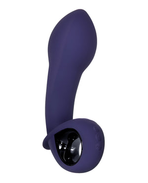Evolved Evolved Inflatable G Rechargeable Vibrator - Purple - Image 3