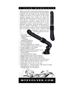 Evolved Evolved G Force Thruster - Black - Image 2