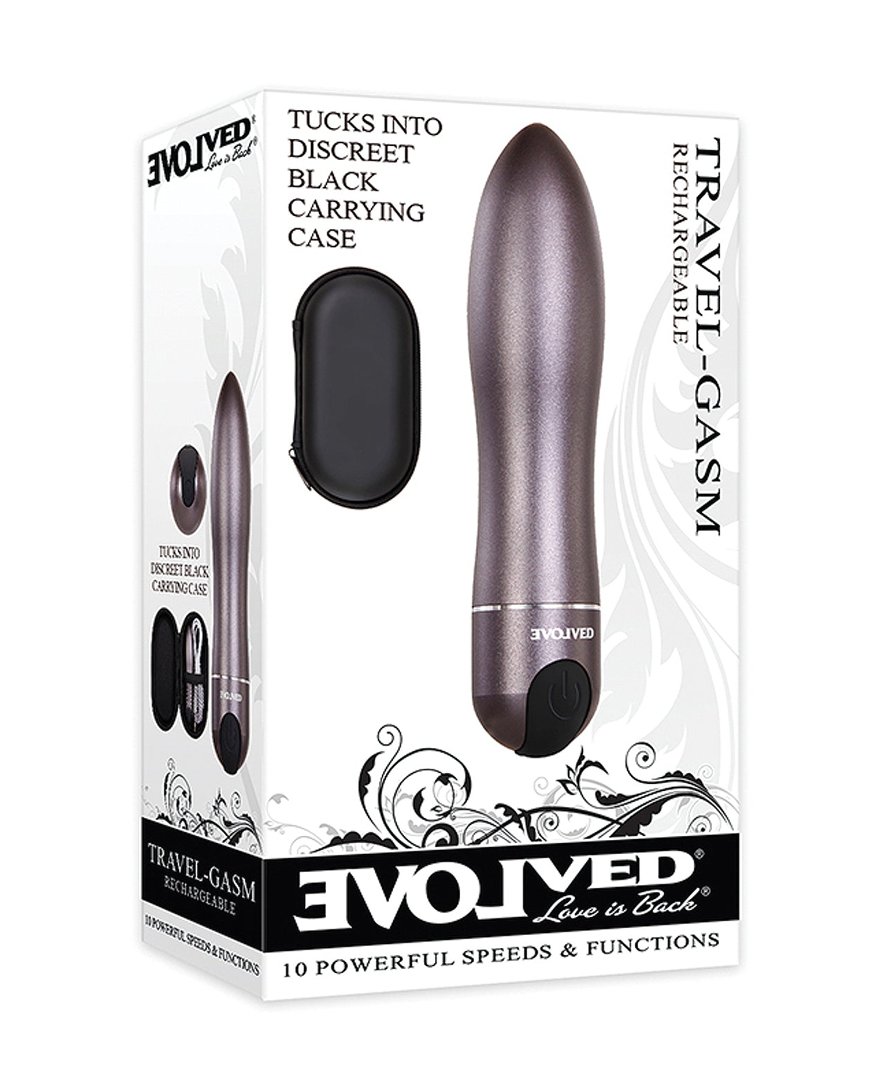 Evolved Evolved Travel Gasm Bullet - Grey