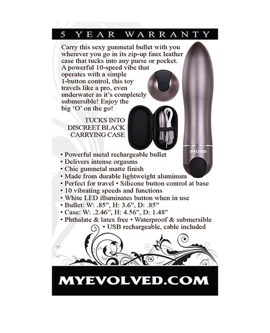 Evolved Evolved Travel Gasm Bullet - Grey - Image 2