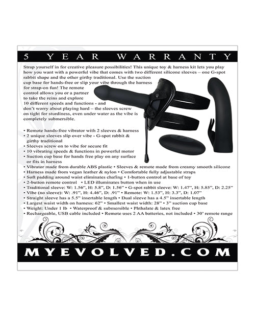 Evolved Evolved Heavenly Harness - Black - Image 2