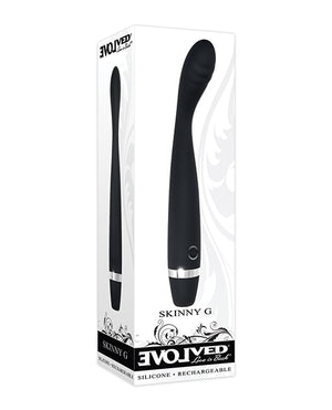 Evolved Evolved Skinny G Silicone G Spot Vibrator - Black