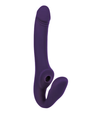 Evolved Evolved 2 Become 1 Strapless Strap On - Purple - Image 3