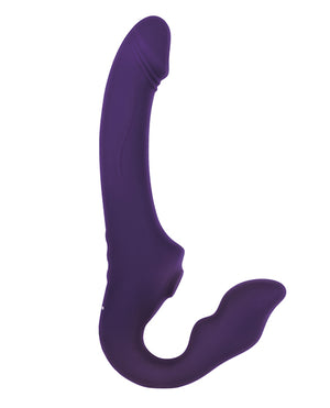Evolved Evolved 2 Become 1 Strapless Strap On - Purple - Image 4