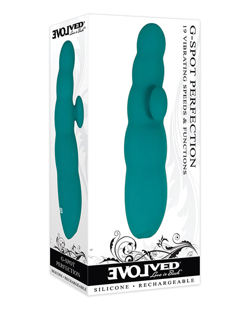 Evolved Evolved G Spot Perfection Vibe - Teal - Image 2