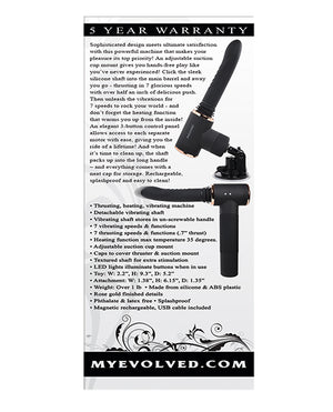 Evolved Evolved Too Hot to Handle Thrusting Machine - Black - Image 2