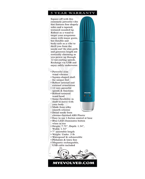 Evolved Evolved Super Slim Wand - Teal