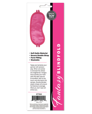 Erotic Toy Company Erotic Toy Company Satin Fantasy Blindfold - Pink - Image 3