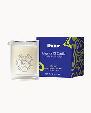 Dame Dame Massage Oil Candle - Wild Lust