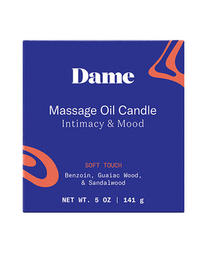 Dame Dame Massage Oil Candle - Soft Touch - Image 2