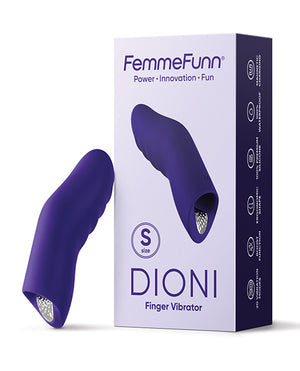 Femme Funn Femme Funn Dioni Wearable Finger Vibe - Small Dark Purple - Image 3