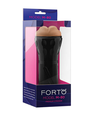 Forto Forto Model M-80 Hard-Side Mouth Masturbator - Tan - Image 2