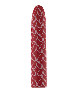 Luv Inc. Graffiti Heart Bullet - Red - Image 2