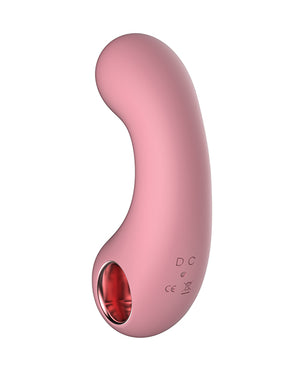 Luv Inc. Luv Inc. Curved Vibrator - Light Pink - Image 5