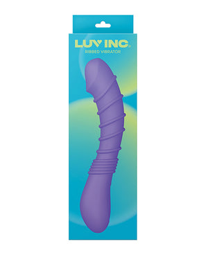 Luv Inc. Luv Inc. Ribbed G-Spot Vibrator - Purple - Image 4