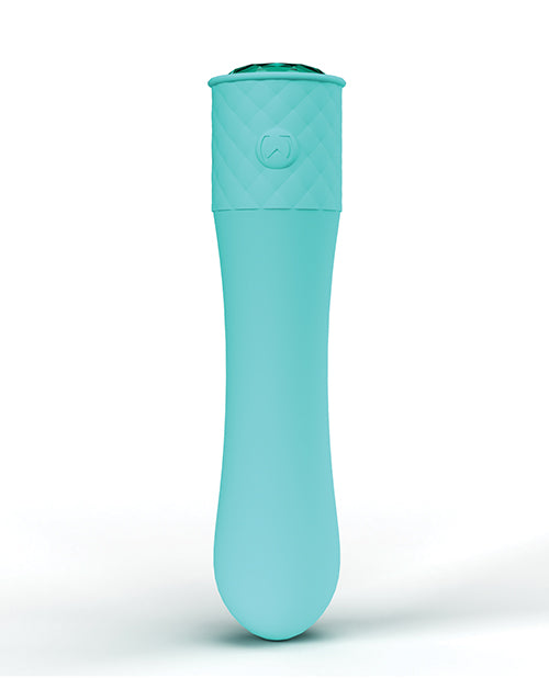 Lola Milani Lola Milani Mystique Bullet w/Emerald Bottle - Teal - Image 2