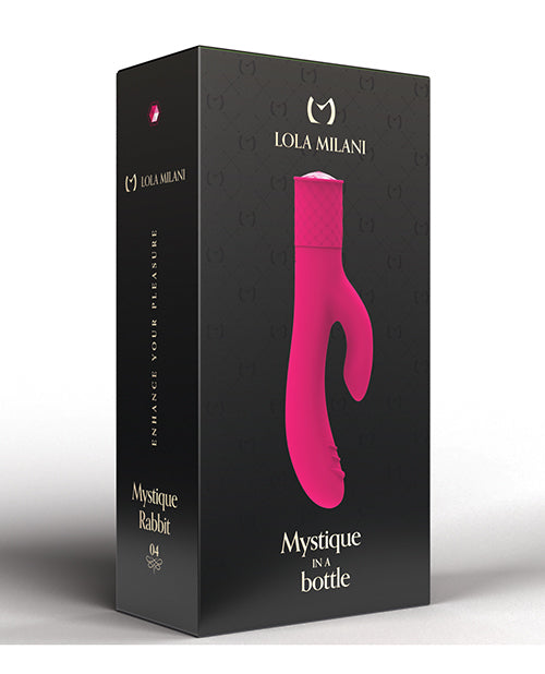 Lola Milani Lola Milani Mystique Rabbit w/Black Bottle - Fuchsia