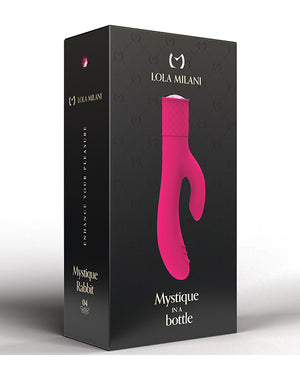Lola Milani Lola Milani Mystique Rabbit w/Black Bottle - Fuchsia