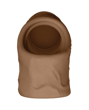 Shaft Shaft Model F Flexskin Liquid Silicone 8.8" Sheath - Oak - Image 4