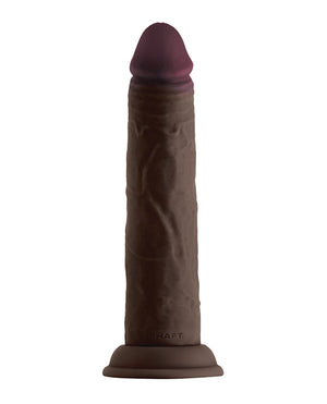 Shaft Shaft Model J Flexskin Liquid Silicone 8.5" Dong - Mahogany - Image 3