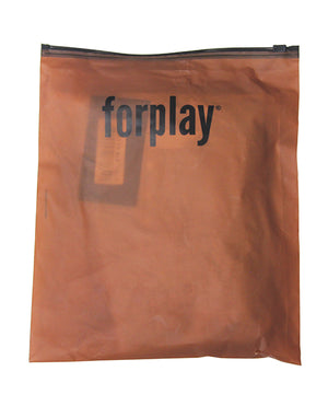 Forplay Layers To This Sheer Mesh and Knit Chemise w/Thong 2 pc Set - Pink XL - Image 4