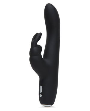 Fifty Shades of Grey Fifty Shades of Grey Greedy Girl Rechargeable Slimline Rabbit Vibrator - Black - Image 2