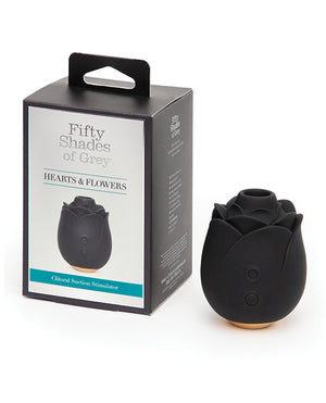 Fifty Shades of Grey Fifty Shades of Grey Hearts &amp; Flowers Rose Vibrator - Black