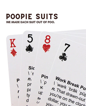 Sleazy Greetings 52 Deuces Poop Themed Playing Cards - Image 3