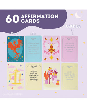 Sleazy Greetings Hey Girl: Empowering &amp; Sassy Affirmation Deck - Image 2
