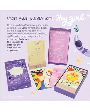Sleazy Greetings Hey Girl: Empowering &amp; Sassy Affirmation Deck - Image 3