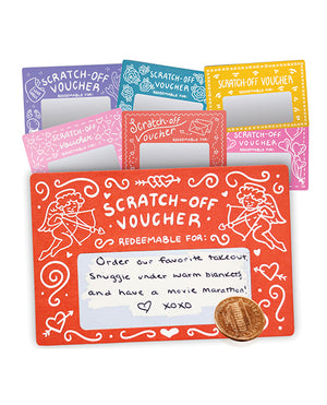 Sleazy Greetings Mini Date Night Shenanigans DIY Scratch Off Vouchers &amp; Coupons - Image 3