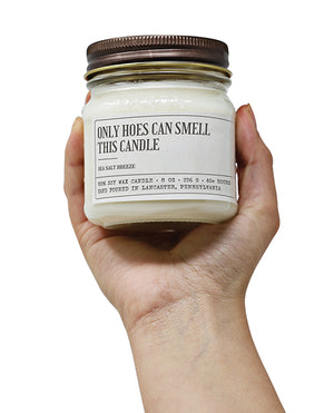 Only Hoes Can Smell This Candle - Funny Candle 8 oz Soy Wax - Image 4