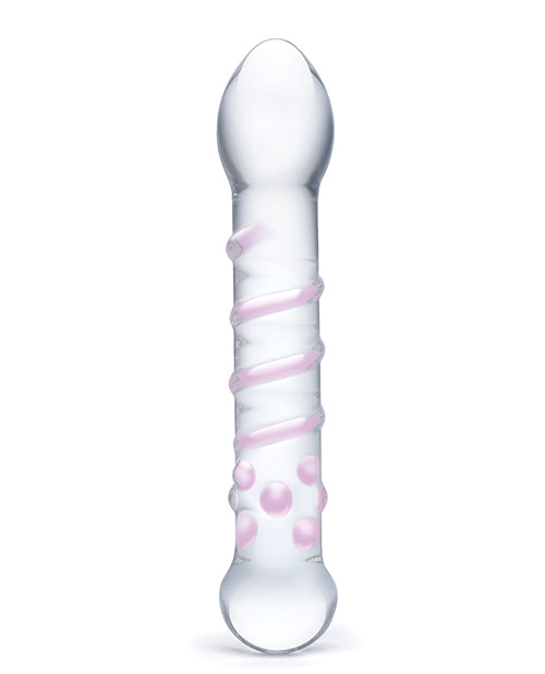 Glas Glas Spiral Staircase Full Tip Glass Dildo