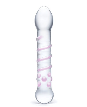 Glas Glas Spiral Staircase Full Tip Glass Dildo