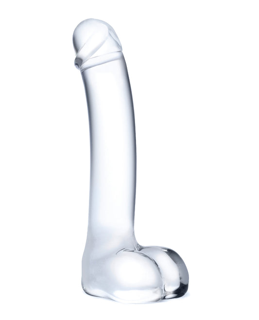 Glas Glas 7" Realistic Curved Glass G-Spot Dildo