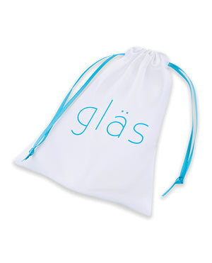 Glas Glas 4" Classic Butt Plug - Clear - Image 5