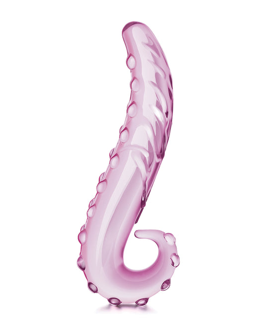 Glas Glas 6" Lick-it Glass Dildo - Pink