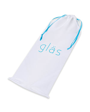 Glas Glas 10" Twister Dual Ended Dildo - Blue - Image 4