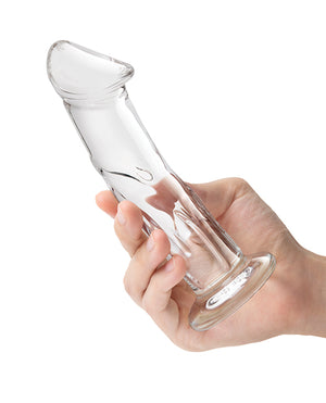 Glas Glas 6" Dildo w/Veins &amp; Flat Base - Image 3