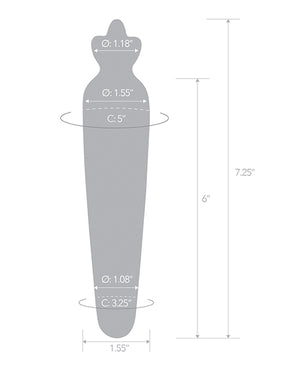 Glas 7.25" Dildo Bunny's Secret - Image 5