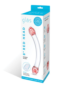 Glas Glas Red Head Double Glass Dildo - Image 2