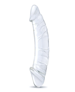 Glas Glas 10.5" Realistic Girthy Glass Double Dong - Clear - Image 3